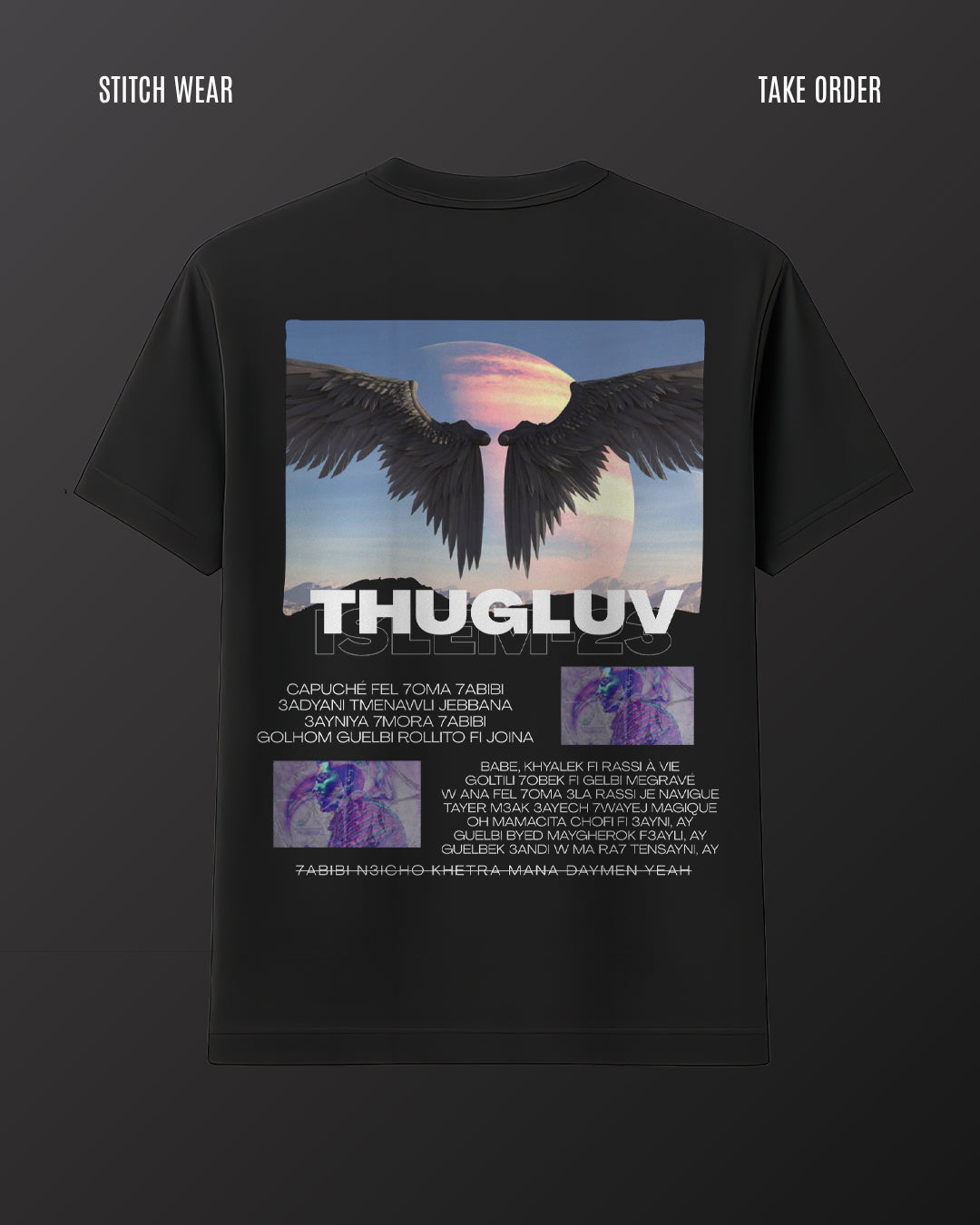 T-SHIRT THUGLUV ISLEM 23